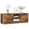 Meuble TV vieux bois 102x35x36,5 cm bois d'ingénierie 