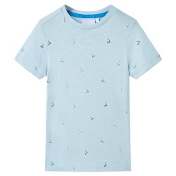 T-shirt pour enfants bleu clair 140 