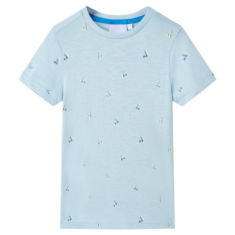 T-shirt pour enfants bleu clair 140 