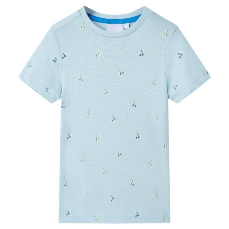 T-shirt pour enfants bleu clair 140 