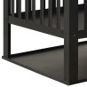 Foyer 40x40x40 cm Acier 