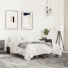 Cadre de lit sans matelas chêne marron 135x190 cm 