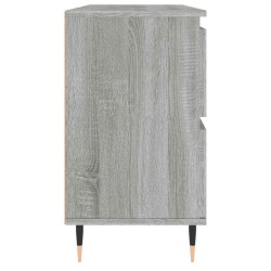 Armoire salle de bain sonoma gris 80x33x60 cm bois d'ingénierie 