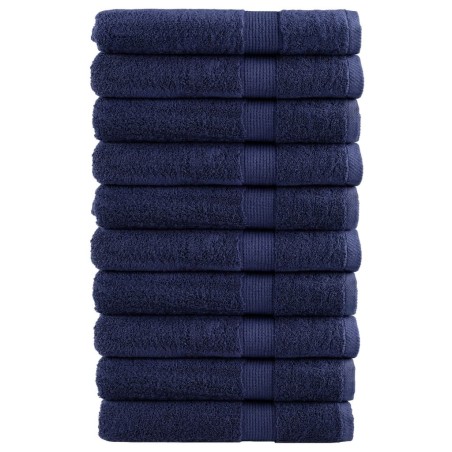 Serviettes de qualité supérieure SOLUND 10 pcs bleu marine 