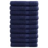 Serviettes de qualité supérieure SOLUND 10 pcs bleu marine 