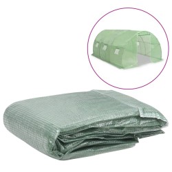 Couverture de remplacement de serre (13,5m²) 300x450x200cm Vert 