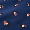 Sweatshirt à capuche pour enfants bleu marine 140 