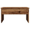 Table basse vieux bois 80x50,5x41,5 cm bois d'ingénierie 