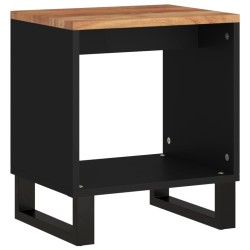 Table basse 40x31x46 cm Bois d'acacia solide et d'ingénierie 
