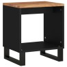 Table basse 40x31x46 cm Bois d'acacia solide et d'ingénierie 