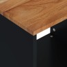 Table basse 40x31x46 cm Bois d'acacia solide et d'ingénierie 