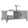 Table basse sonoma gris 90x50x40 cm bois d'ingénierie 