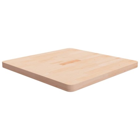 Dessus de table carré 70x70x4 cm Bois chêne massif non traité 