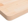 Dessus de table carré 70x70x4 cm Bois chêne massif non traité 