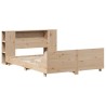 Cadre de lit sans matelas 160x200 cm bois massif de pin 