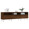 Meuble TV chêne marron 150x30x44,5 cm bois d'ingénierie 