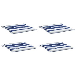 Coussins de chaise de jardin lot de 4 40x40x3 cm 