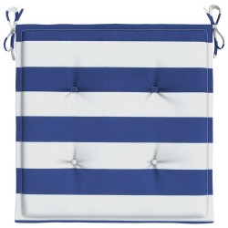 Coussins de chaise de jardin lot de 4 40x40x3 cm 
