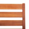 Chaises à manger d'extérieur lot de 2 Bois d'acacia massif 