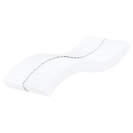 Matelas en mousse blanc 100x200 cm dureté H2 H3 