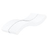 Matelas en mousse blanc 100x200 cm dureté H2 H3 