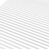 Matelas en mousse blanc 100x200 cm dureté H2 H3 