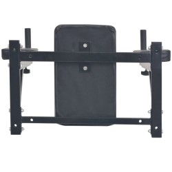 Station de fitness murale noire     