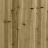 Salon de jardin 2 pcs bois de pin imprégné 