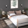 Tables de chevet murales 2 pcs Chêne marron 
