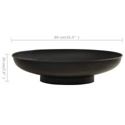 Foyer 80 cm Acier 