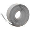 Bordures de jardin 5 pcs gris 10 m 20 cm polyéthylène 