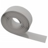 Bordures de jardin 5 pcs gris 10 m 20 cm polyéthylène 