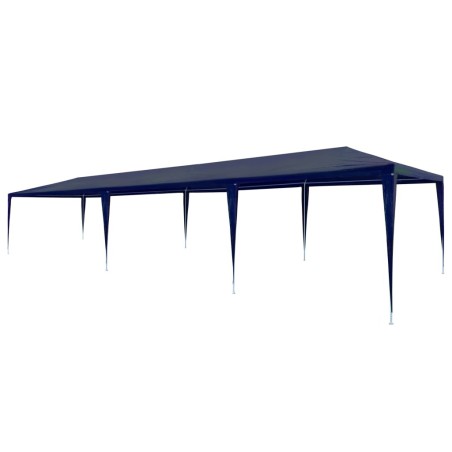 Tente de réception 3x9 m PE Bleu 