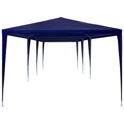 Tente de réception 3x9 m PE Bleu 