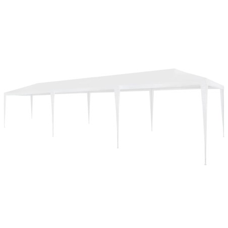 Tente de réception 3x9 m PE Blanc 