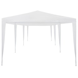 Tente de réception 3x9 m PE Blanc 
