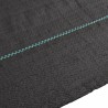 Membrane anti-mauvaises herbes noir 4x25 m PP 