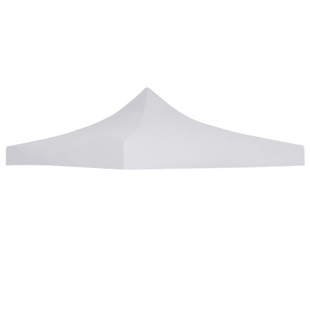 Toit de tente de réception 3 x 3 m Blanc 