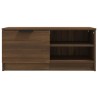Meuble TV 2 pcs Chêne marron 80x35x36,5 cm Bois d'ingénierie 
