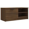 Meuble TV 2 pcs Chêne marron 80x35x36,5 cm Bois d'ingénierie 