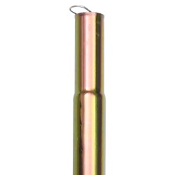 Mât de parasol 250 cm Acier galvanisé 