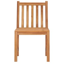 Ensemble à manger de jardin 3 pcs Bois de teck solide 