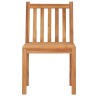 Ensemble à manger de jardin 3 pcs Bois de teck solide 