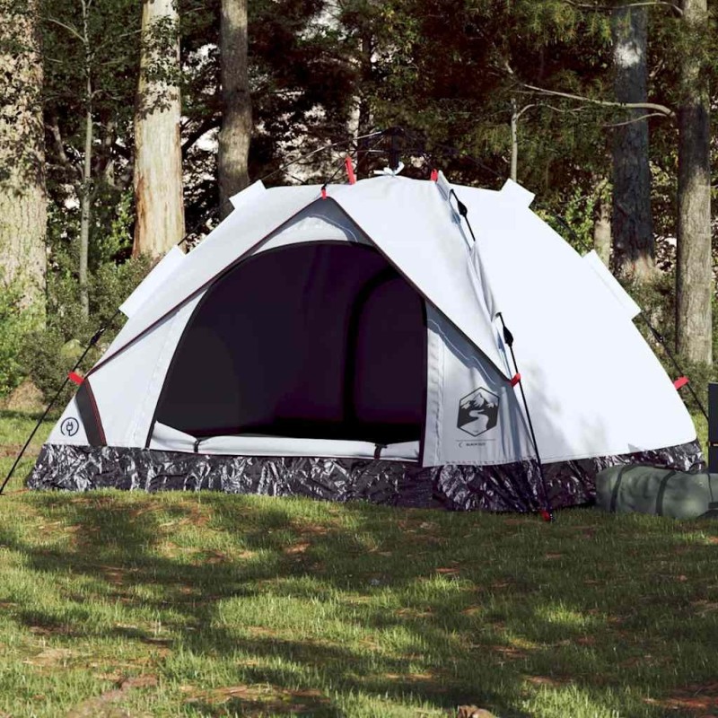 Tente de camping à dôme 3 personnes libération rapide 