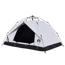 Tente de camping à dôme 3 personnes libération rapide 