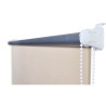 Store enrouleur occultant 120 x 230 cm marron 