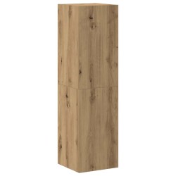 Meubles TV muraux 3 pcs chêne artisanal bois d'ingénierie 