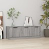 Meuble TV Sonoma gris 102x35x36,5 cm Bois d'ingénierie 