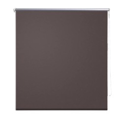 Store enrouleur occultant 100 x 230 cm marron 