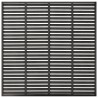 Clôture à persiennes WPC 180x180 cm gris foncé 